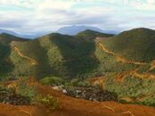 Ophiolite de la Nouvelle-Calédonie, Massif du Koniambo, Koné (photo M. Ulrich)